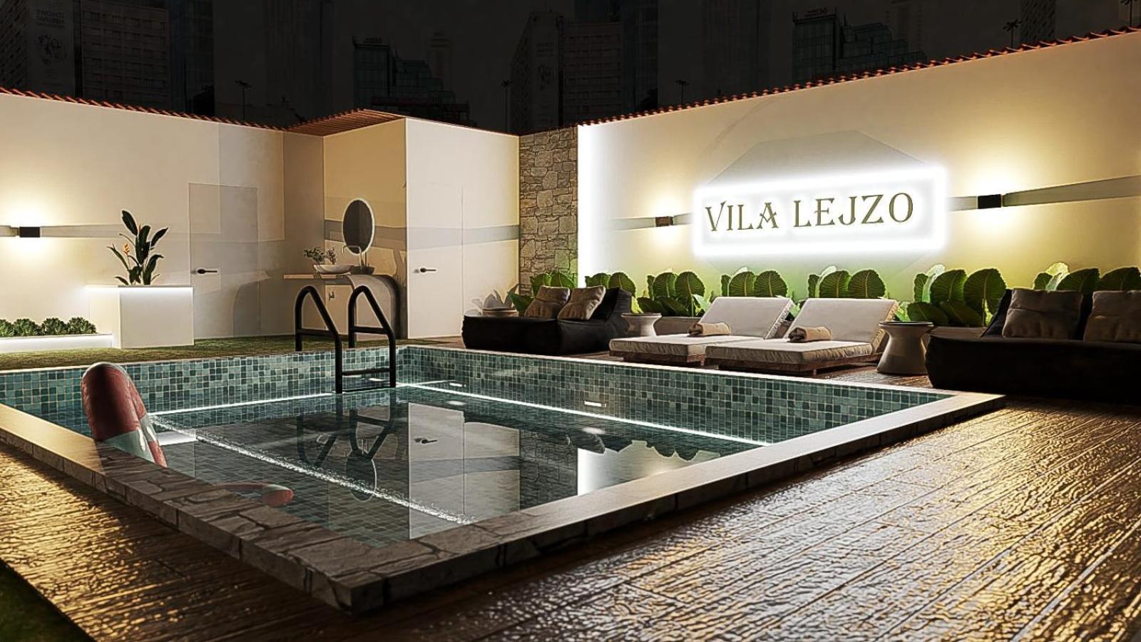Villa Lejzo - Swimming Pool 베라트 외부 사진
